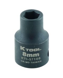 KTI37108 image(0) - K Tool International SOC IMP MM 3/8 DR 8M