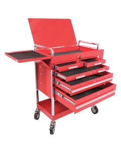 SUN8045 image(0) - Sunex PROFESSIONAL DUTY 5 DRAWER SERVICE CART