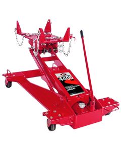 INT3180A image(0) - AFF - Transmission Jack - Hydraulic - Floor Style - Square Style W/ Tool Trays - 4,400 Lbs. Capacity - 8.5" Min H to 34" High H - Manual Hand Pump - Heavy Duty