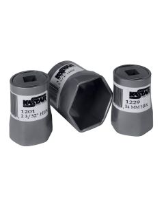 KAS1222 image(1) - Lang Tools (Kastar) 6-Point Axle Nut Socket - 2-5/8IN