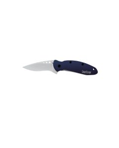 KER1620NB image(0) - Kershaw NAVY BLUE SCALLION FOLDING KNIFE
