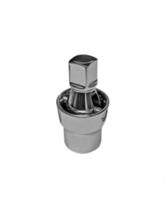 VIMUJ456 image(0) - VIM Tools 3/8 Inch Smooth 45 Degree U-Joint Socket Adapter 1/4 Inch Square Drive