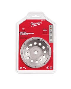 MLW49-93-7710 image(0) - Milwaukee Tool 5" Diamond Cup Wheel Single Row