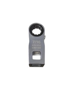 KTIXD2CW716S image(0) - K Tool International Ratcheting Wrench 7/16 in. 3/8 in. Dr