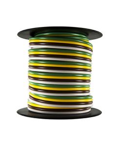 The Best Connection 16 AWG 4 Way Tra. Ribbon Wire