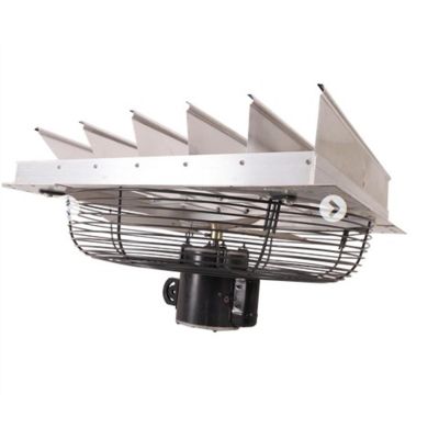 HES24SF6V240C-E image(0) - Hessaire Products Wall-Mounted 24" Shutter Exhaust Fan