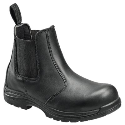 SRWA7408-9W image(0) - Surewerx USA Men's Foreman 6 Romeo-Chelsea style, EH, Composite Toe, Black Work Boot, Size: 9W