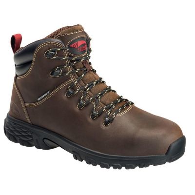 FSIA7420-16M image(0) - Avenger Work Boots Avenger Work Boots - Flight Series - Men's Boots - Aluminum Toe - IC|EH|SR - Brown/Black -Size: 16M