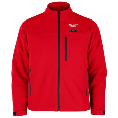 MLWM100R-21S image(0) - Milwaukee Tool M12 Heated TOUGHSHELL Jacket Kit, Red, Small