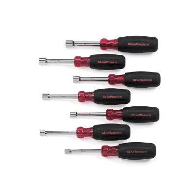 KDT82764 image(0) - GearWrench 7 PC METRIC NUT DRIVER SET HOLLOW SHAFT