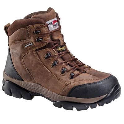 FSIA7264-13M image(0) - Avenger Work Boots Hiker Series 200G - Men's Boots - Composite Toe - IC|EH|SR - Brown/Black - Size: 13M