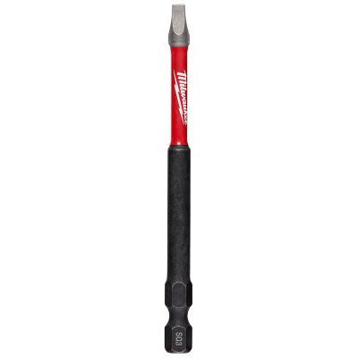 MLW48-32-4796 image(0) - Milwaukee Tool SHOCKWAVE 3-1/2” Impact Square Recess #3 Power Bits (Bulk 25)