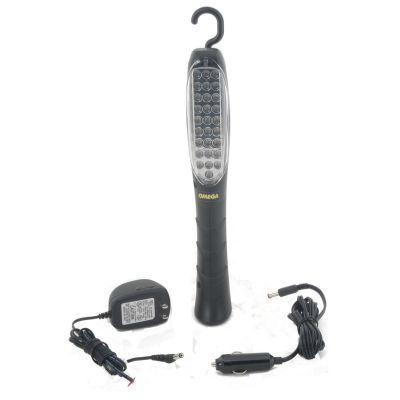 OME94228 image(0) - CORDLESS RECHARGEABLE 28 LED WORK LIGHT W/120V AC