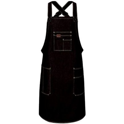 VFITD20BW-28-36 image(0) - Workwear Outfitters Shop Apron Black Deniem