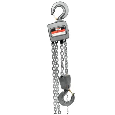 JET133530 image(0) - 5-Ton Aluminum Hand Chain Hoist with 30' Lift - AL100-500-30