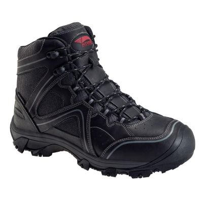 FSIA7712-6.5W image(0) - Avenger Work Boots Avenger Work Boots - Crosscut Series - Men's Boots - Steel Toe - IC|EH|SR|PR - Black/Black - Size: 6'5W
