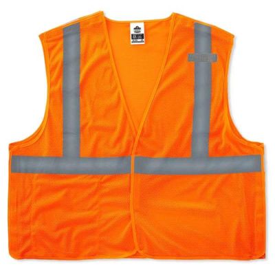 ERG21061 image(0) - Ergodyne 8215BA XS Orange Type R Class 2 Breakaway Mesh Vest