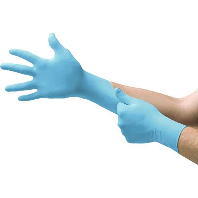 MFX92134M-CASE image(0) - Nitrile Exam Glove with Textured Fingers