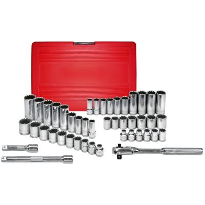 KTI20045 image(0) - K Tool International 45-PIECE SPLINE SOC SET