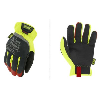 MECSFF-X91-008 image(0) - Mechanix Wear HI-VIZ FASTFIT D4-360 GLOVE SMALL