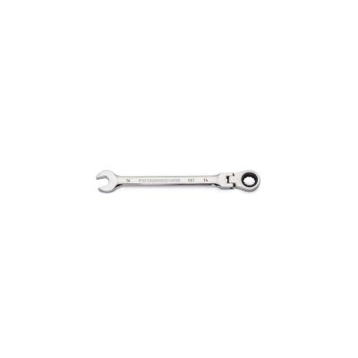 KDT86714 image(0) - GearWrench 14mm 90T 12 PT Flex Combi Ratchet Wrench