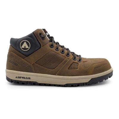 FSIAW7206-13EE image(0) - AIRWALK AIRWALK - MONGO MID SD10 - Men's Mid Top Shoe - CT|SD|SF|SR - Brown / Black - Size: 13 - 2E - (Extra Wide)