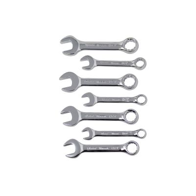 KTI41700 image(0) - K Tool International Combination Wrench Set 7 Piece Metric