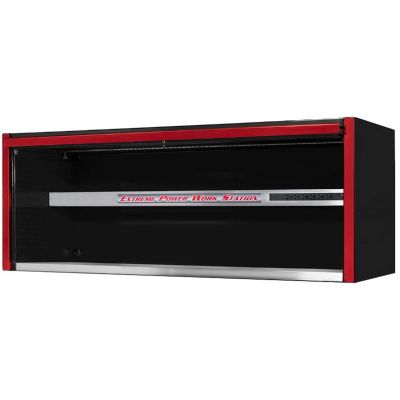 EXTEX7201HCQBKRD image(0) - EXQ Series 72"W x 30"D Professional Extreme Power Workstation Hutch Black with Red Handle