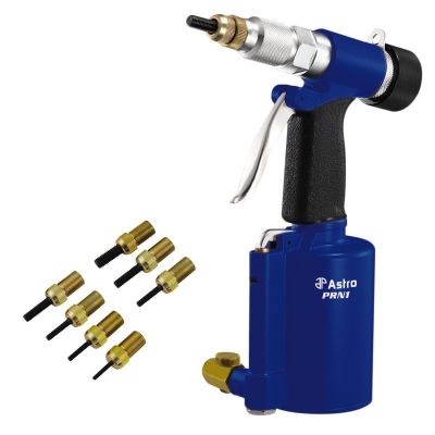 ASTPRN1 image(0) - Astro Pneumatic 3/8" Air Rivet Nut Setting Kit - Metric and SAE