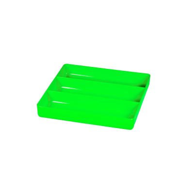 ERN5024 image(0) - Ernst Mfg. 10.5 x 10.5" 3 compartment Organizer Tray - Green