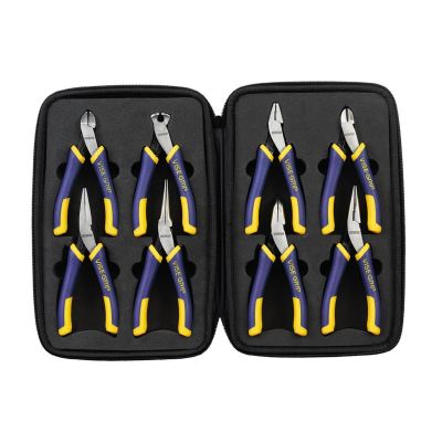 VGP2078714 image(0) - Vise Grip 8 Pc. Mini Traditional Pliers Set w/Case