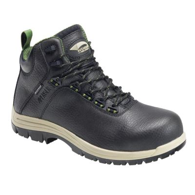 FSIA7282-8M image(0) - Avenger Work Boots Breaker Series - Men's High-Top Boots - Composite Toe - IC|EH|SR|PR - Black/Tan/Green - Size: 8M