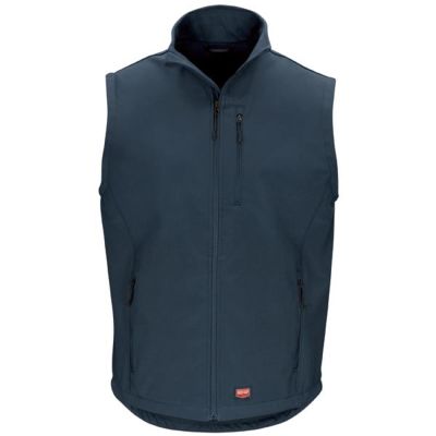 VFIVP62NV-RG-L image(0) - Workwear Outfitters Soft Shell Vest -Navy, Large