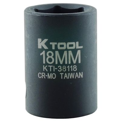 KTI38118 image(0) - K Tool International SOC 18MM 1/2D IMP 6PT