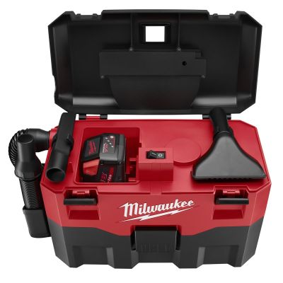 MLW0880-20 image(0) - Milwaukee Tool M18™ 2-Gallon Wet/Dry Vacuum (Bare Tool)
