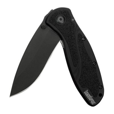 KER1670BLK image(0) - BLACK BLUR KNIFE WITH STANDARD BLADE