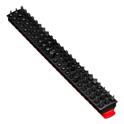 ERN5741 image(0) - 13" 72 Tool Magnetic Bit Bar - Red/Black