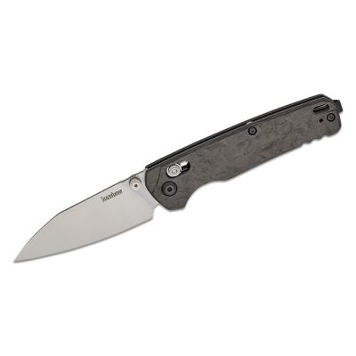 KER6105CF image(0) -  Kershaw Bel Air Carbon Fiber Manual Open DuraLock  EDC Folding Pocket Knife