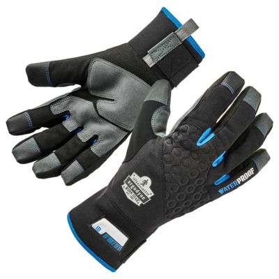 ERG17376 image(0) - Ergodyne 817WP 2XL Black Waterproof Winter Work Gloves