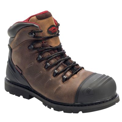 FSIA7546-6.5M image(0) - Avenger Work Boots Avenger Work Boots - Spike Series - Men's Boots - Carbon Nano-Fiber Toe - IC|EH|SR - Brown/Black - Size: 6'5M