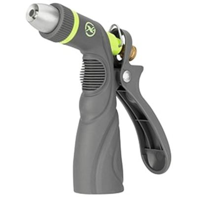 LEGNFZG65 image(0) - Flexzilla Garden Hose Nozzle, Metal Adjustable Pistol Grip, ZillaGreen