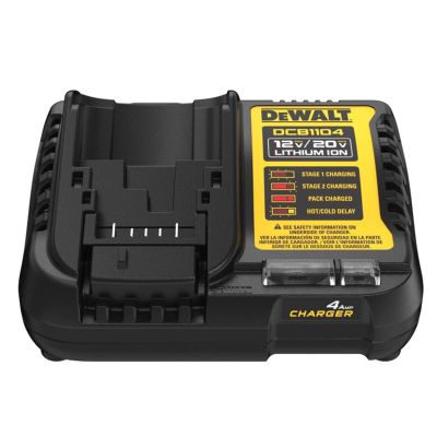 DWTDCB1104 image(0) - DeWalt 12V MAX / 20V  MAX / FLEVOLT 4 Amp Charger