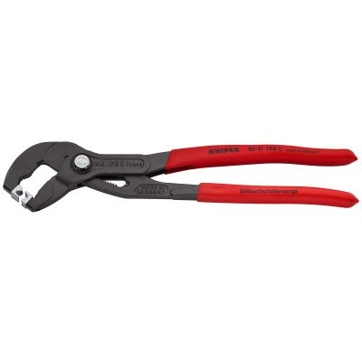 KNP8551180CSBA image(0) - KNIPEX 7" Hose Clamp Pliers for Click Clamps