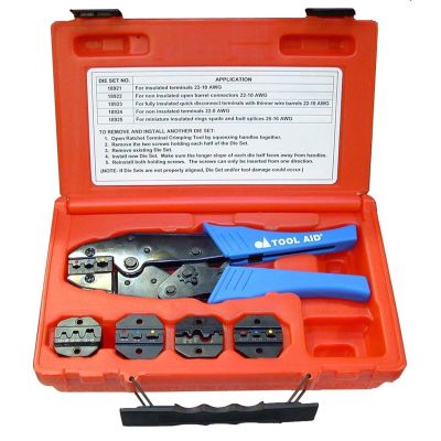 SGT18920 image(0) - SG Tool Aid CRIMPER KIT RATCHETING REMOVABLE JAWS