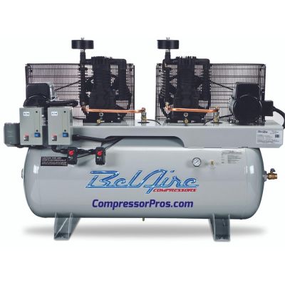 IMC6320D4 image(0) - Belaire Air Compressor Two 10HP 460V 3Phase 200 Gal Hor