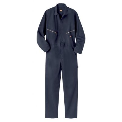 VFI4779DN-RG-XL image(0) - Workwear Outfitters Dickies Deluxe Blended Coverall Dark Navy, XL