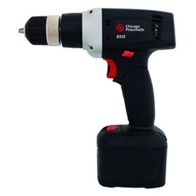 CPT8335 image(0) - Chicago Pneumatic CORDLESS DRIVER-DRILL 3/8" W/2-NI-CD BATTERIES