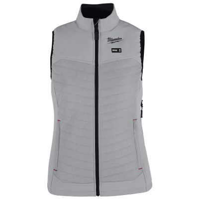 MLWF300G-21XL image(0) - Milwaukee Tool M12 Womens Gray Axis Vest Kit Xl