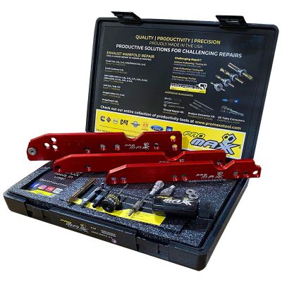 PMXPWT220PRO image(0) - Exhaust Manifold Bolt Repair Combo Kit &hyphen; Ford, GM Dodge - Gas & Diesel
