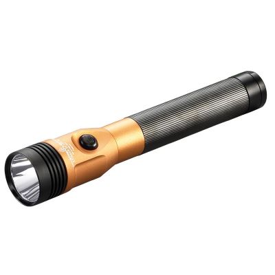 STL75491 image(0) - Streamlight Stinger DS LED HL High Lumen Rechargeable Flashlight with Dual Switches - Orange